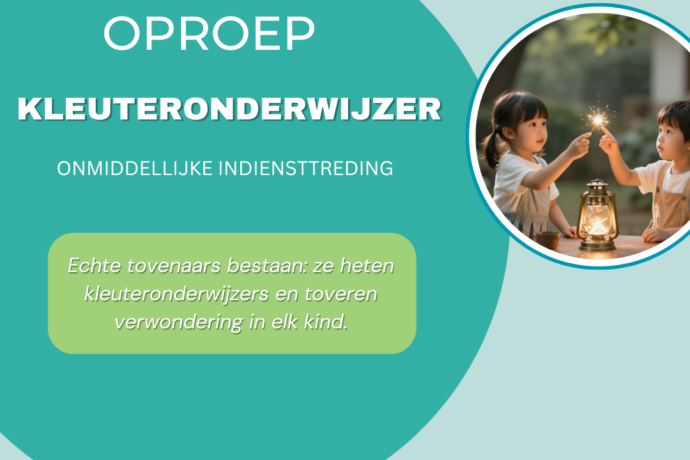 Oproep kleuteronderwijzer 2